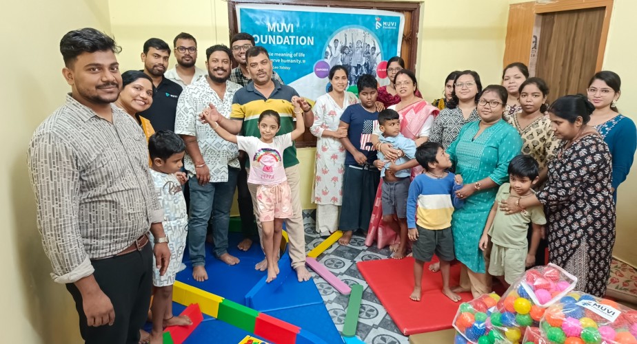 Supporting Every Step: MUVI Foundation Donates Therapy Equipment for Special Children