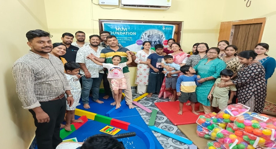 Supporting Every Step: MUVI Foundation Donates Therapy Equipment for Special Children